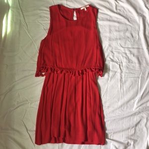 Short Red Francesca’s dress